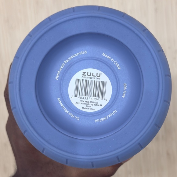 Zulu Mammoth Vacuum Triple Wall Insulated Stainless Steel Water Bottle, 101oz St - Picture 6 of 8